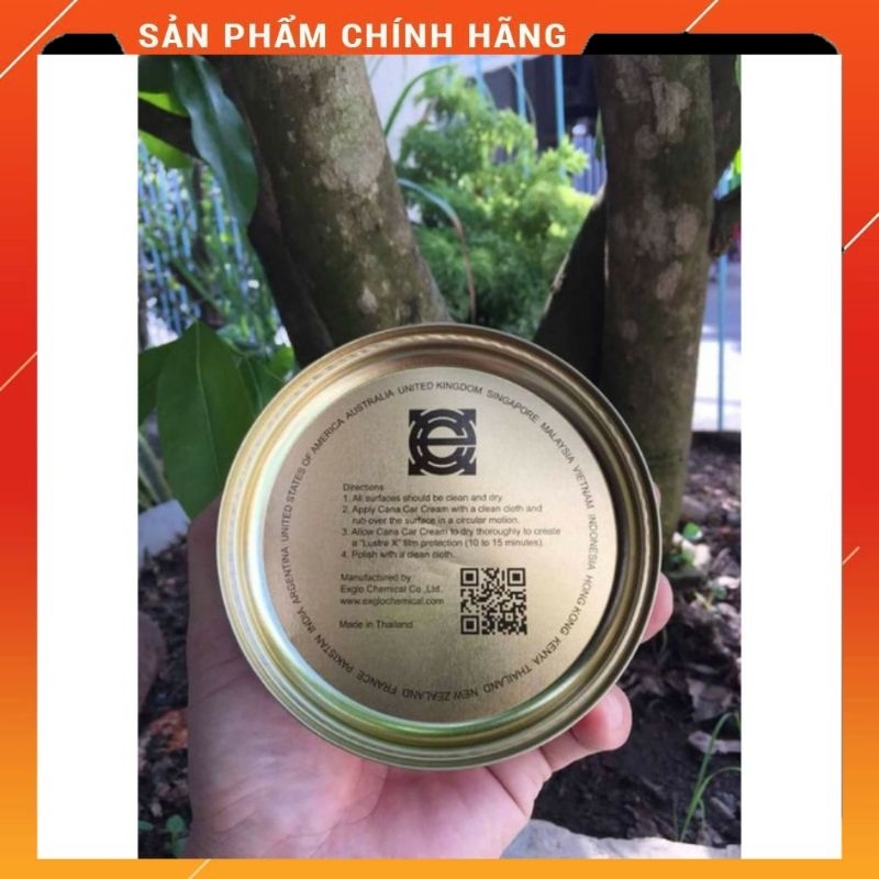 Kem Đánh Bóng Sơn Cana Và Xóa Vết Xước Chống Nước Bụi Bẩn Dùng Cho Ô Tô Xe Máy Trọng Lượng 100g