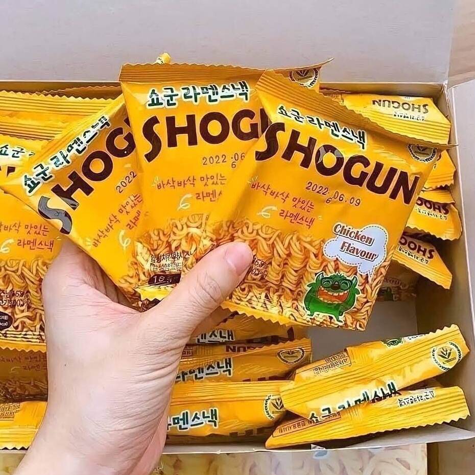 Mì Tôm Trẻ Em Ăn Liền Shogun Hàn Quốc Vị Gà