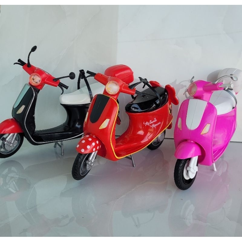 Đồ chơi xe máy cho búp bê 30cm