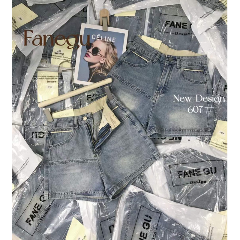 Quần Short JEANS nữ siêu hot mẫu mới 2023 hàng QC loại 1 ảnh thật - hàng có sẵn