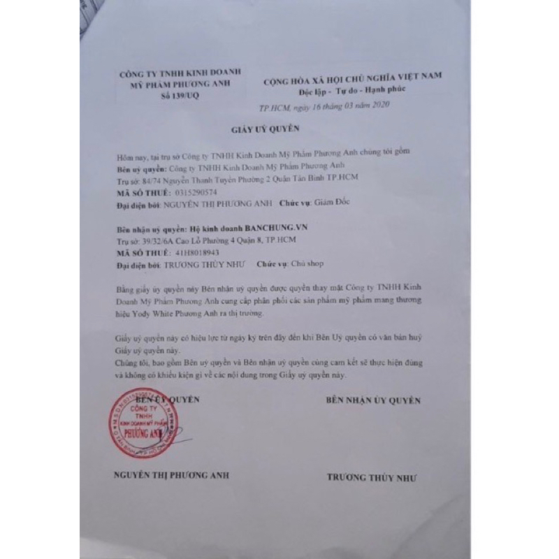 SERUM DA KHÔ Phục Hồi Trắng Da YODY PHƯƠNG ANH