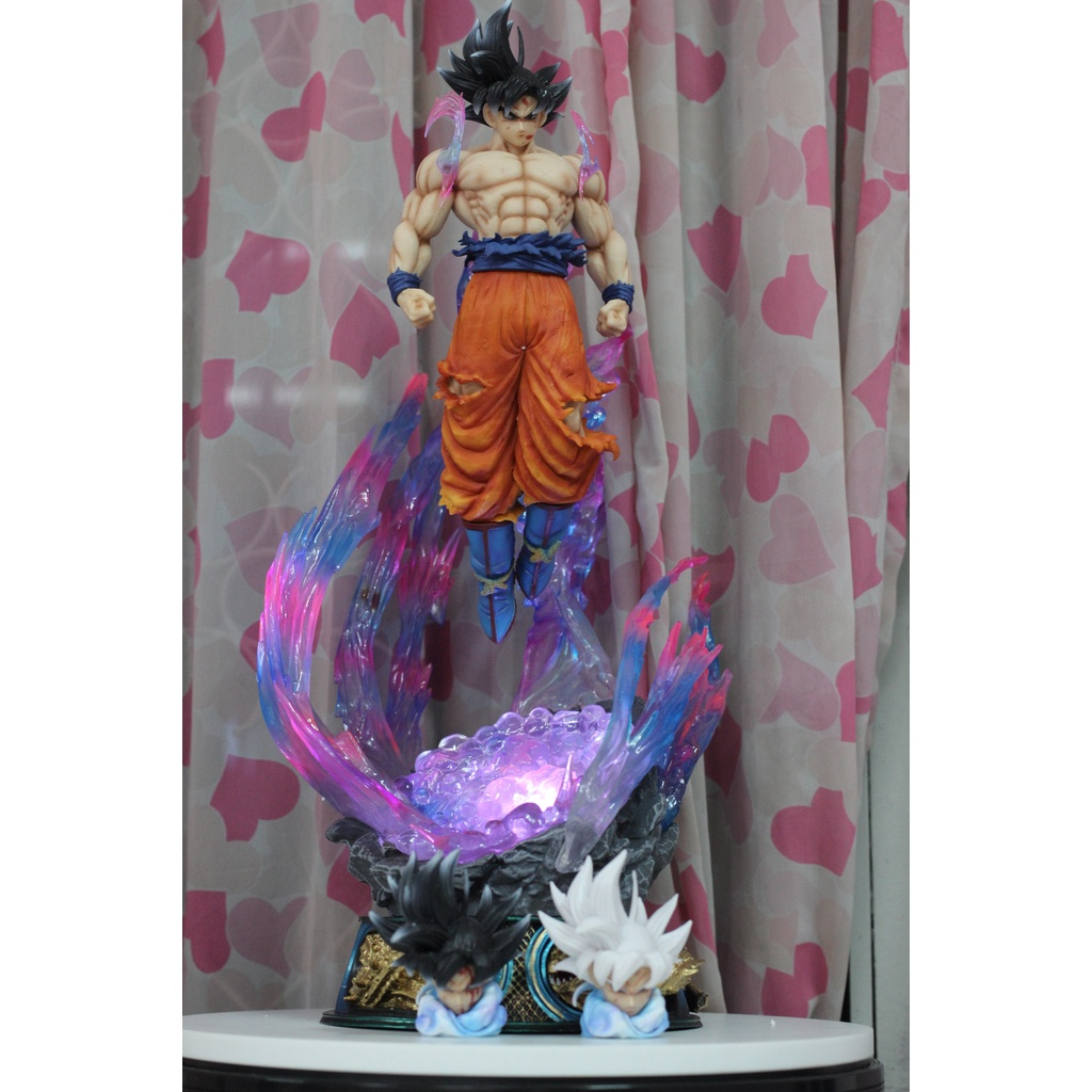 Mô hình Goku có led mới và 3 đầu thay thế - Mô hình Dragon Ball