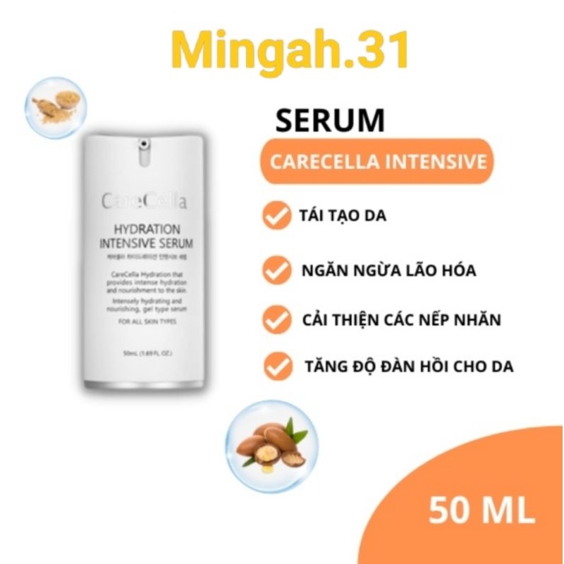 Tinh chất dưỡng da Carecella Hydration Intensive Serum GCOOP Hàn Quốc (50ml)