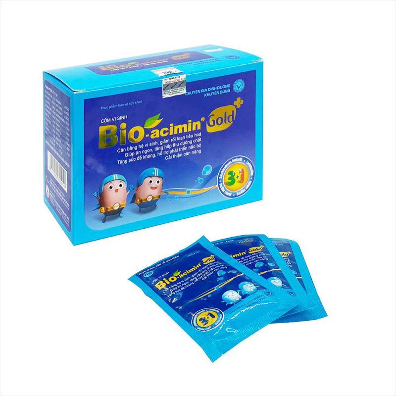 Bio Acimin Gold Hộp 30 gói 3 gram