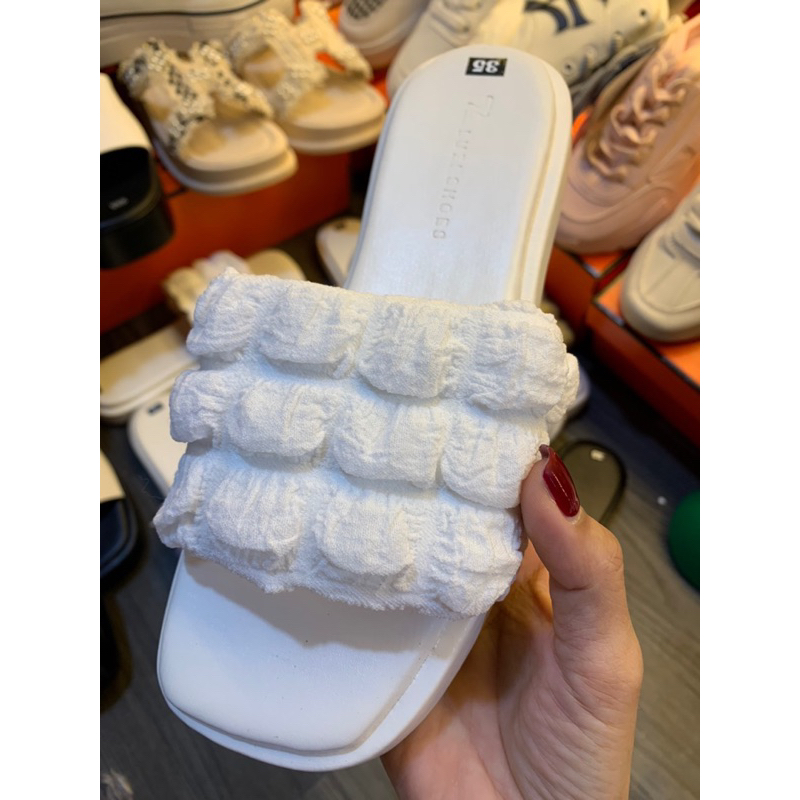 Dép quai ngang nữ mẫu mới đế 2p&amp;5p thời trang mới(Giá sale 80%)