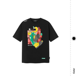 Áo thun insane - teenager tee - black