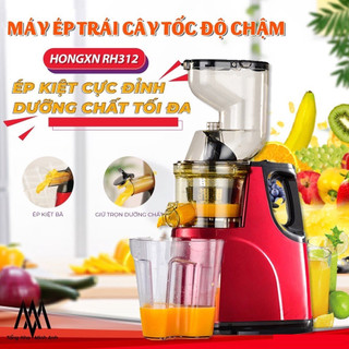 Máy Ép Chậm Trái Cây Rau Củ Quả Cho Gia Đình HongXin Tiện Lợi Kiệt Bã Nineshield KBF8B - RH312 - SATVM JE07 - MOKKOM
