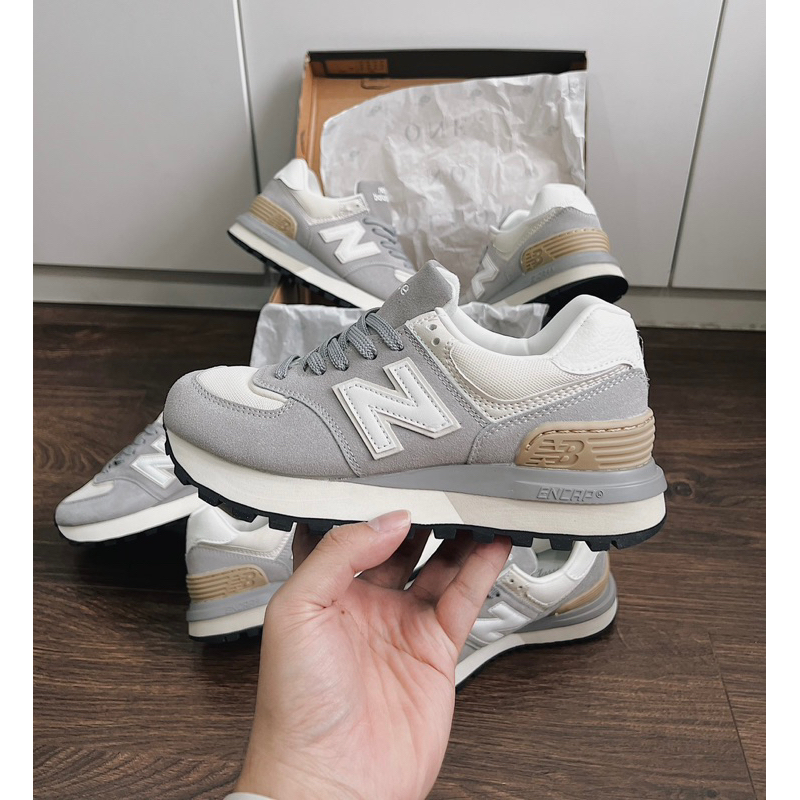 Giày Sneaker Newbalanci 574 Legacy "Team Away Grey"