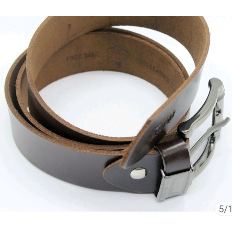 Dây Thắt lưng da bò cắt 1 lớp nguyên miếng