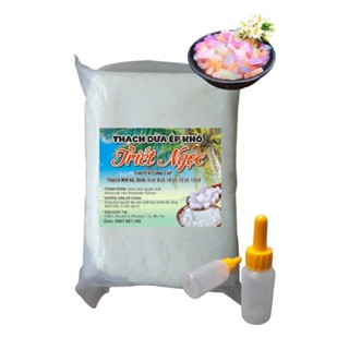 1KG Thạch dừa thô ( khô ) Dạng Sợi Bún - Tặng hương liệu