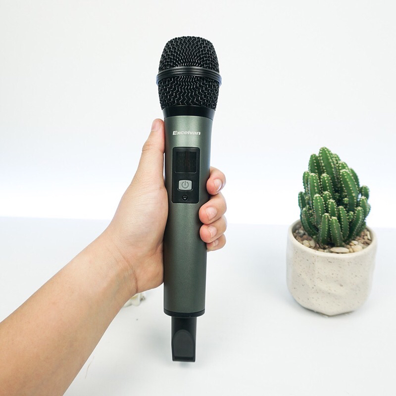 Micro đa năng chính hãng Excelvan K18V, K18U - Micro karaoke chuyên nghiệp cho loa Bose, JBL, Loa kéo và Mixer