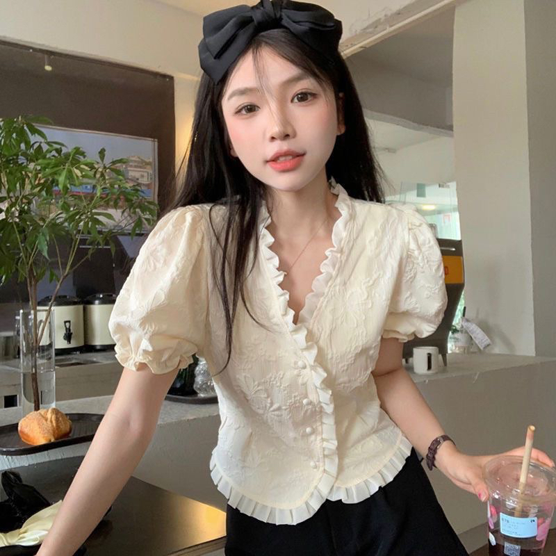 Áo bèo phong cách tiểu thư thời trang nữ