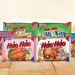 Mì tôm Hảo Hảo 20 năm danh tiếng - Vị chua cay lẩu Kim Chi mới.