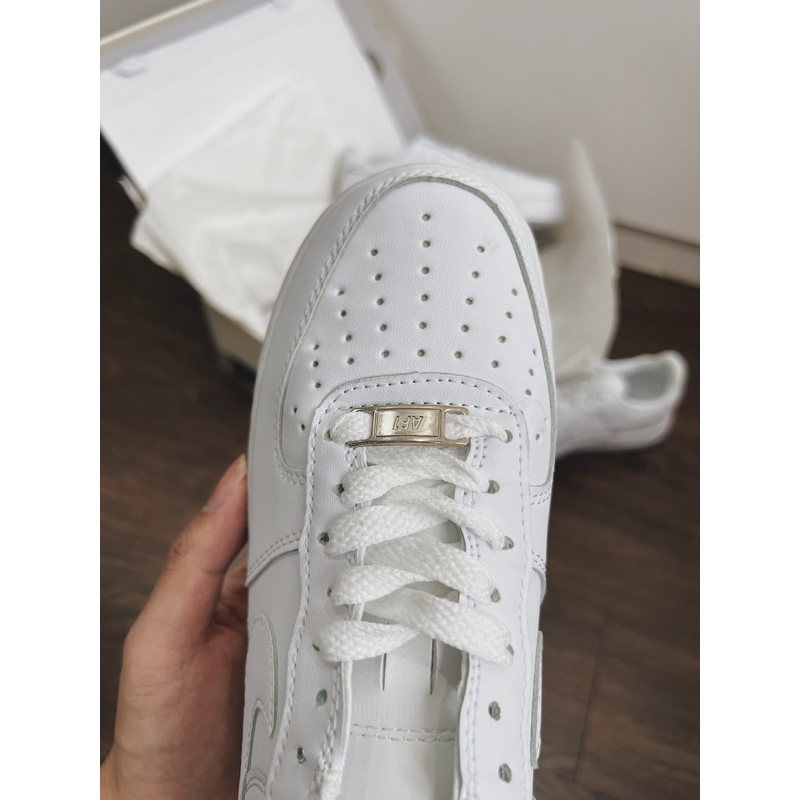 Giày Sneaker Nik AF1 Full Trắng