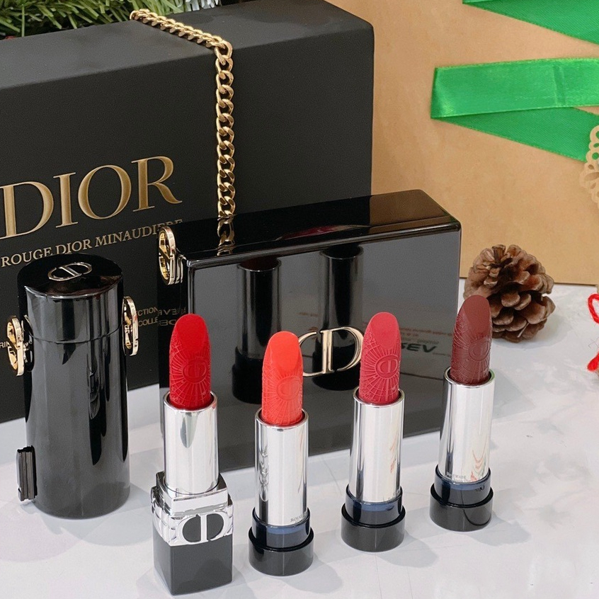 Set Son Môi Dior Rouge Minaudiere 2023