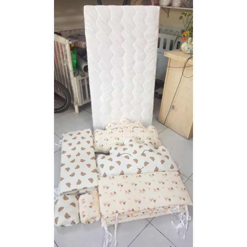 Bộ quay đầu bông muslin 62x114