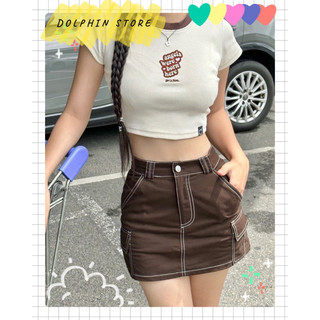 - Chân váy kaki bigsize - chân váy ngắn bigsize - chân váy nâu bigsize
