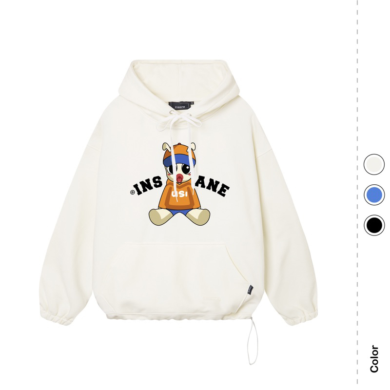 Áo Hoodie INSANE l Freaky Bear Hoodie