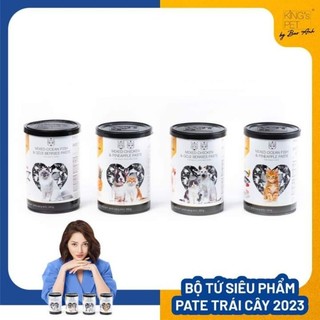 Pate lon Kingpet 380gr chó mèo các vị 🐱🐶🐶🐱