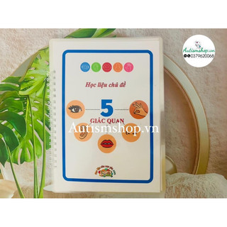 ❤️🍄 Học liệu 5 giác quan Autismshop