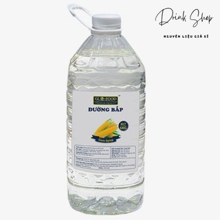 Đường nước Đường Bắp Glofood dùng trong pha chế - Can 6kg