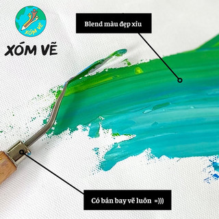 [XÓM VẼ] Màu vẽ acrylic dạng tuýp 75ml