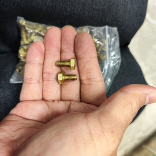 Bu lông, đai ốc đồng M6 - M8 (1 cái)