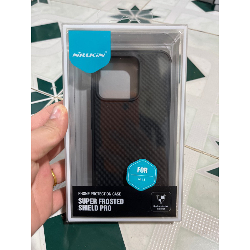 Ốp lưng Nillkin sần cho Xiaomi Mi 13/ Mi 13 Pro/ Mi 13T Pro Nillkin Super Frosted Shield Case chính hãng