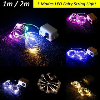 Đèn led 2m dùng trang trí sẵn pin