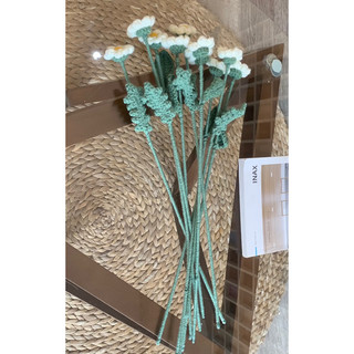 cúc hoạ mi móc len / 1 cành dài 40cm
