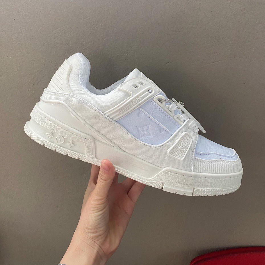 Giày LV Louis Vuitton Trainer, Giày Sneaker LV Nam Nữ Kiểu Dáng Thời Trang FullBox