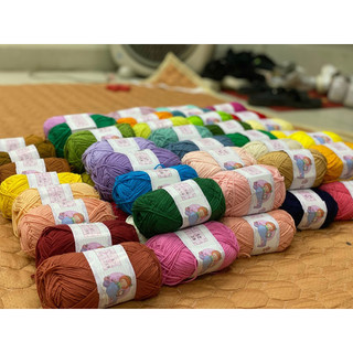 Len baby yarn màu 51-67