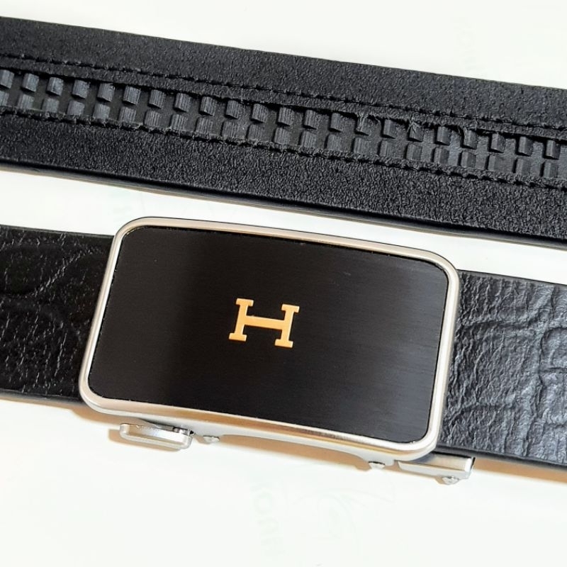 thắt lưng nam nịt da bò nguyên tấm cao cấp vân cao cấp kiểu dáng mới phong cách lịch lãm [ DÂY VÂN KHÓA GẠT ]