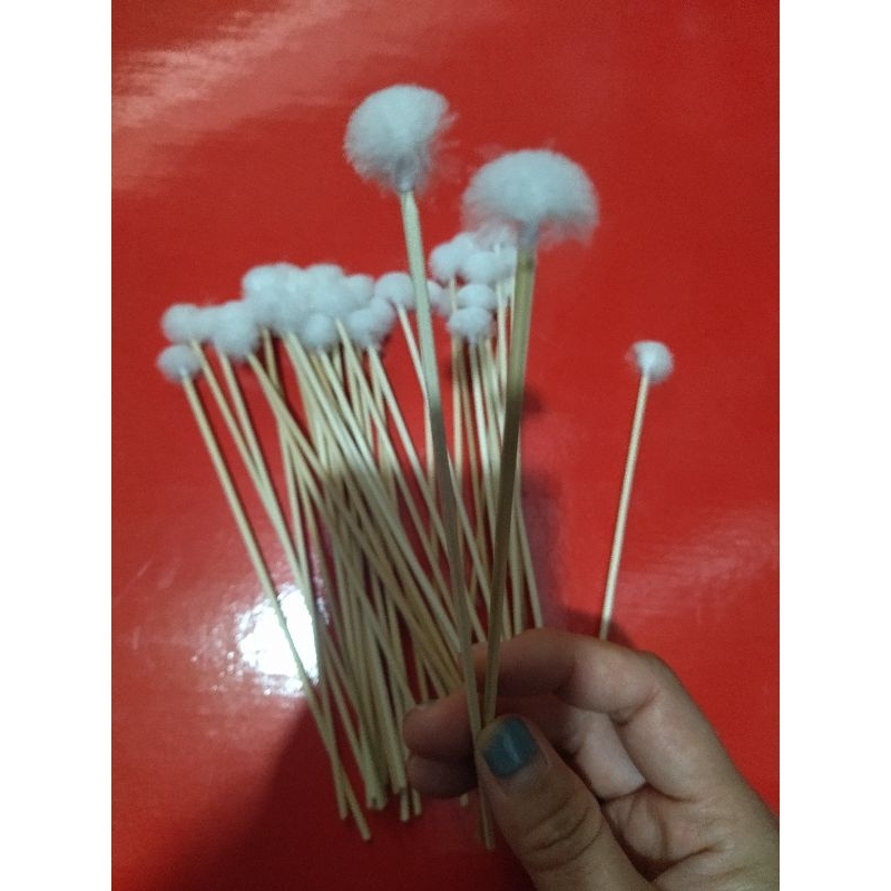 Bông se lỗ tai lông vịt lông mền , buộc chỉ
