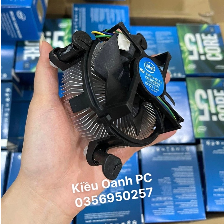 Quạt Tản Nhiệt ( Fan Box) Fan Intel 1151/ 1150/ 1155/ 1156/ 775 Dày - Hỗ trợ thêm Socket 1200 (Hàng mới 2022)