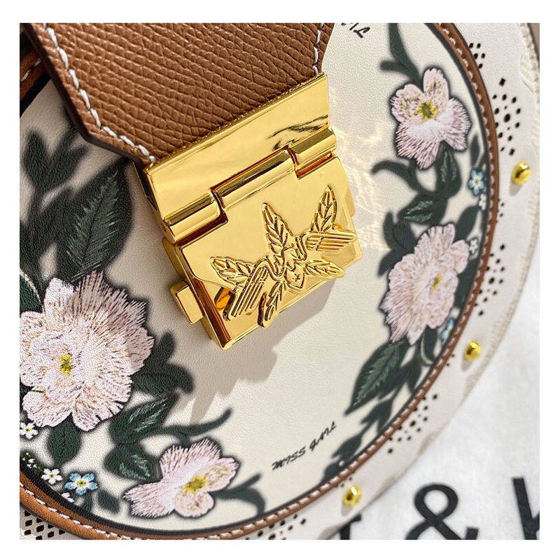 Túi xách da bò cao cấp mặt túi thêu thủ công tuyệt đẹp