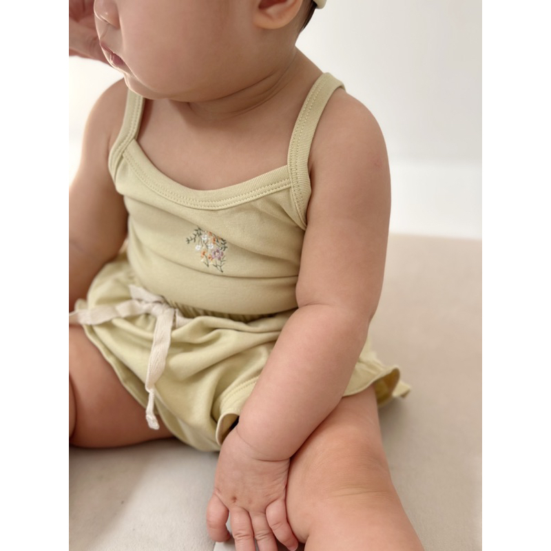 Quần Ngắn Có Bèo Macro & Micro Cotton Frill Cover