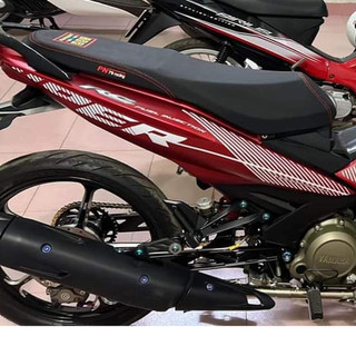 Tem Exciter 150 Sniper Dán Xe Đỏ Nhám