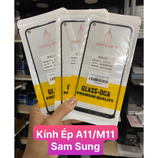 Kính Ép samsung A11/M11(Keo OCA)