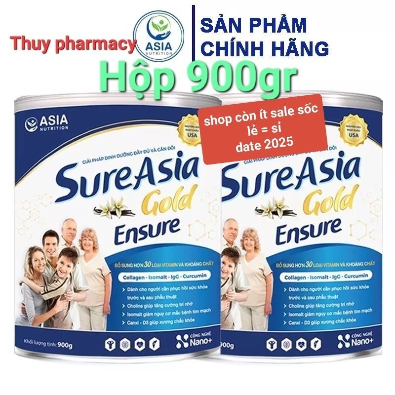 Sữa Green Asia Gold Ensure 900gr Dinh Dưỡng