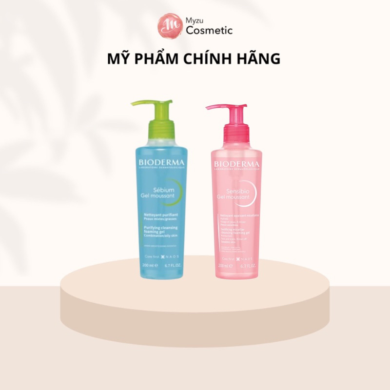 Sữa rửa mặt Biodema Sebium Cleansing