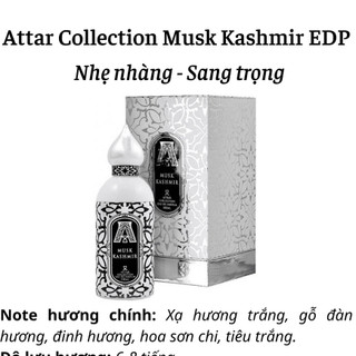 NƯỚC HOA MUSK KASHMIR EDP