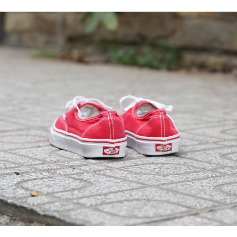 Giày Thể Thao VANS AUTHENTIC RED VN000EE3RED CŨ CHÍNH HÃNG