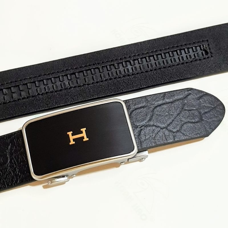 thắt lưng nam nịt da bò nguyên tấm cao cấp vân cao cấp kiểu dáng mới phong cách lịch lãm [ DÂY VÂN KHÓA GẠT ]