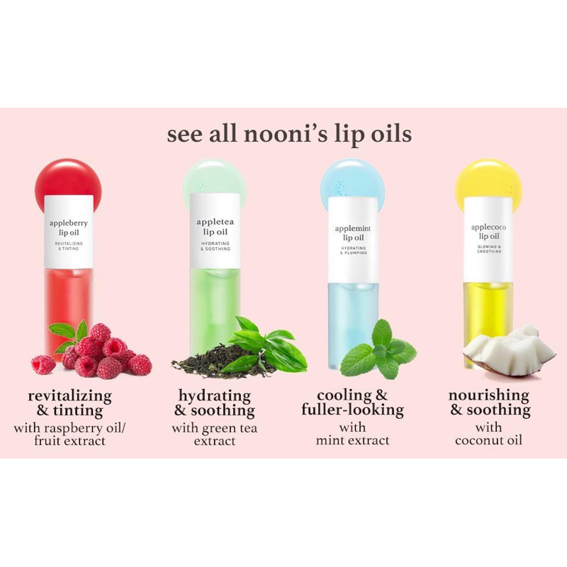 Tinh Dầu Dưỡng Môi Nooni Apple Lip Oil