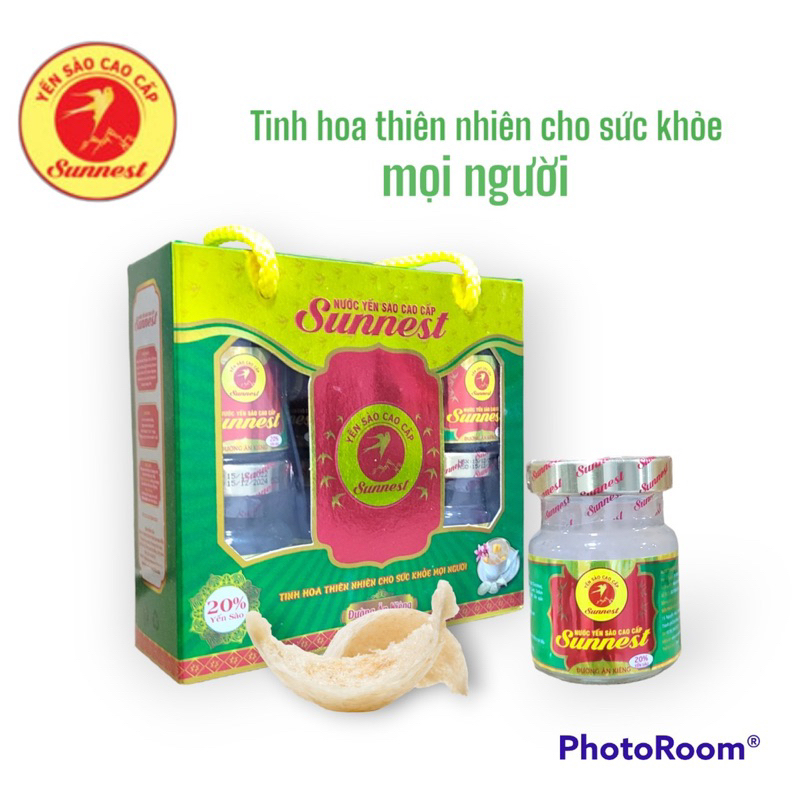 Yến sào Sunnest 20% dành cho người tiểu đường