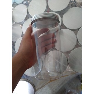 Hũ pet nắp nhôm 1000ml, hũ pet nhựa trong nắp nhôm 1000ml, hủ pet nắp nhôm 1000ml, hũ pet đựng thực phẩm