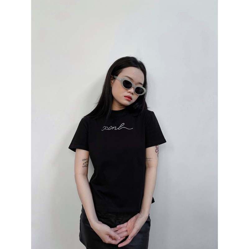 Áo BABY TEE “xinh” ĐÍNH ĐÁ