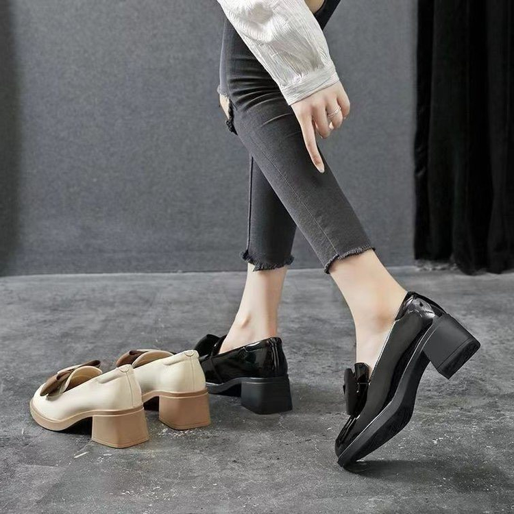 Giày Nữ 5 Phân Nơ Hàng Quảng Châu Loại 1 Lùi 1 Size