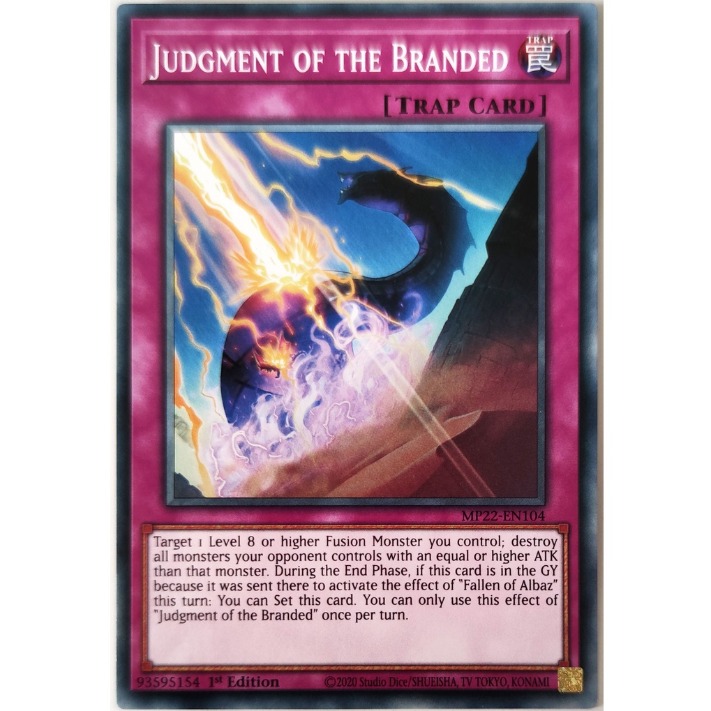 [Thẻ Yugioh] Judgment of the Branded |EN| Common